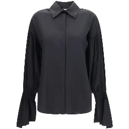 Black Silk Blouse