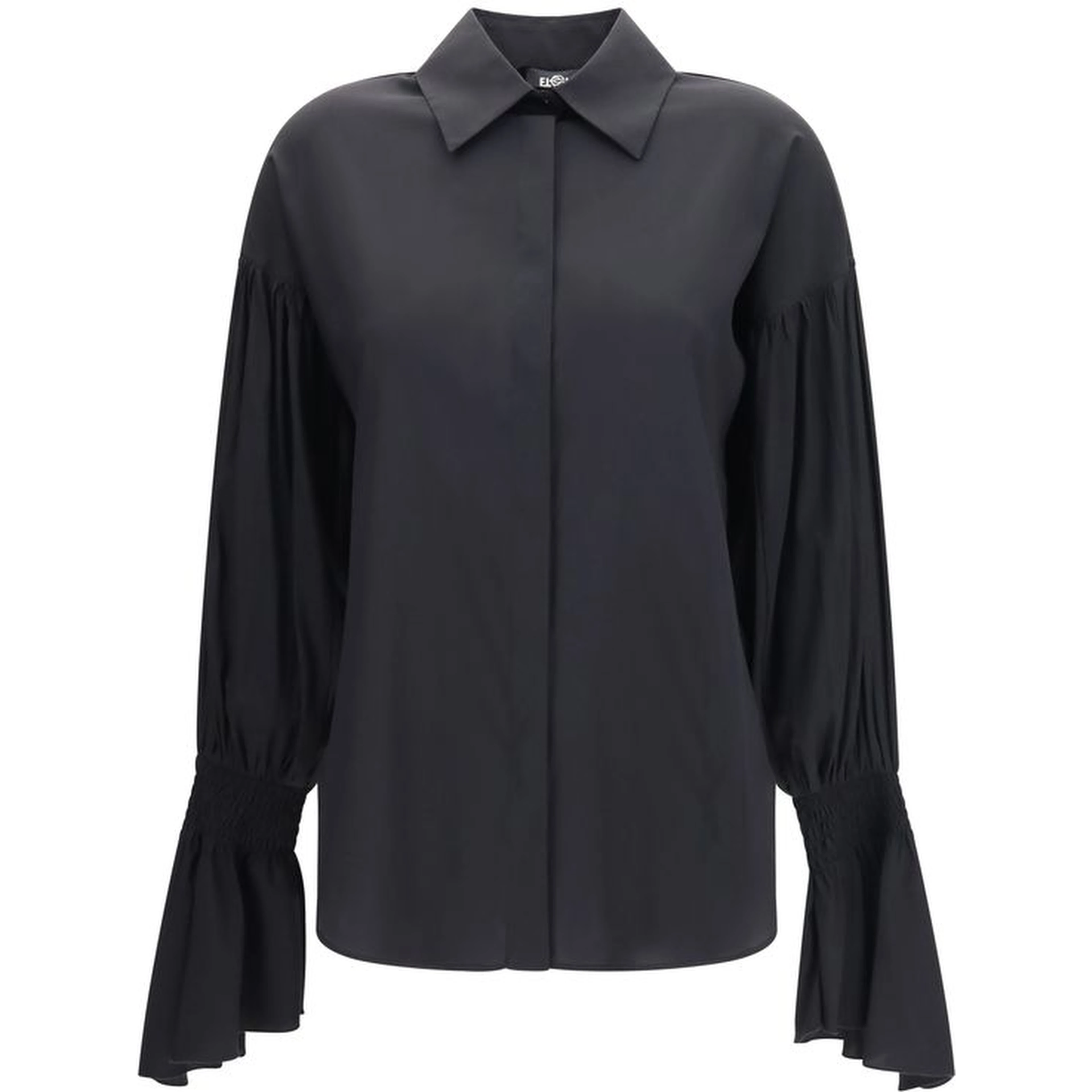 Black Silk Blouse