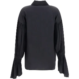 Black Silk Blouse