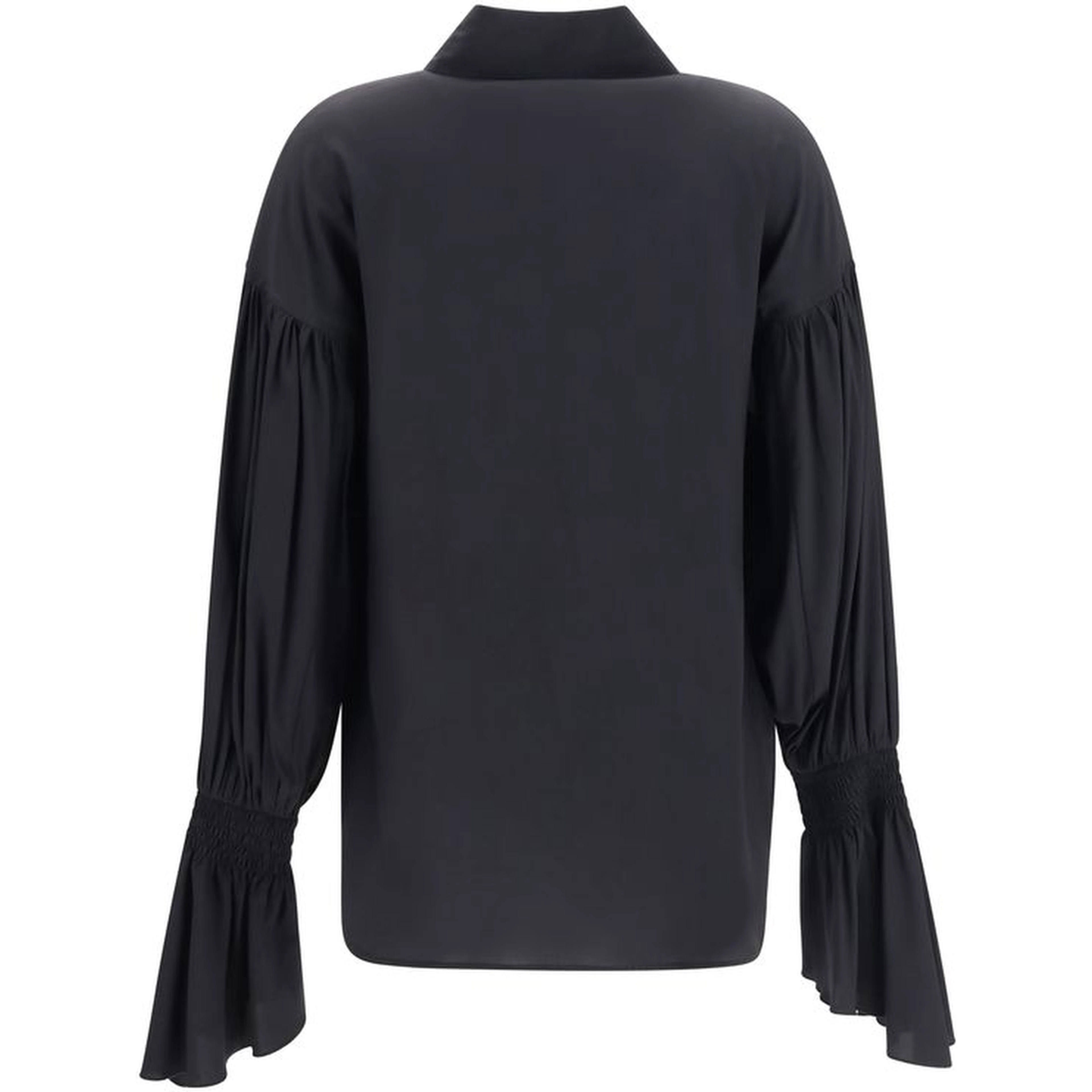 Black Silk Blouse