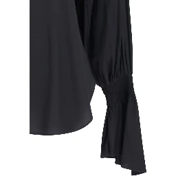 Black Silk Blouse