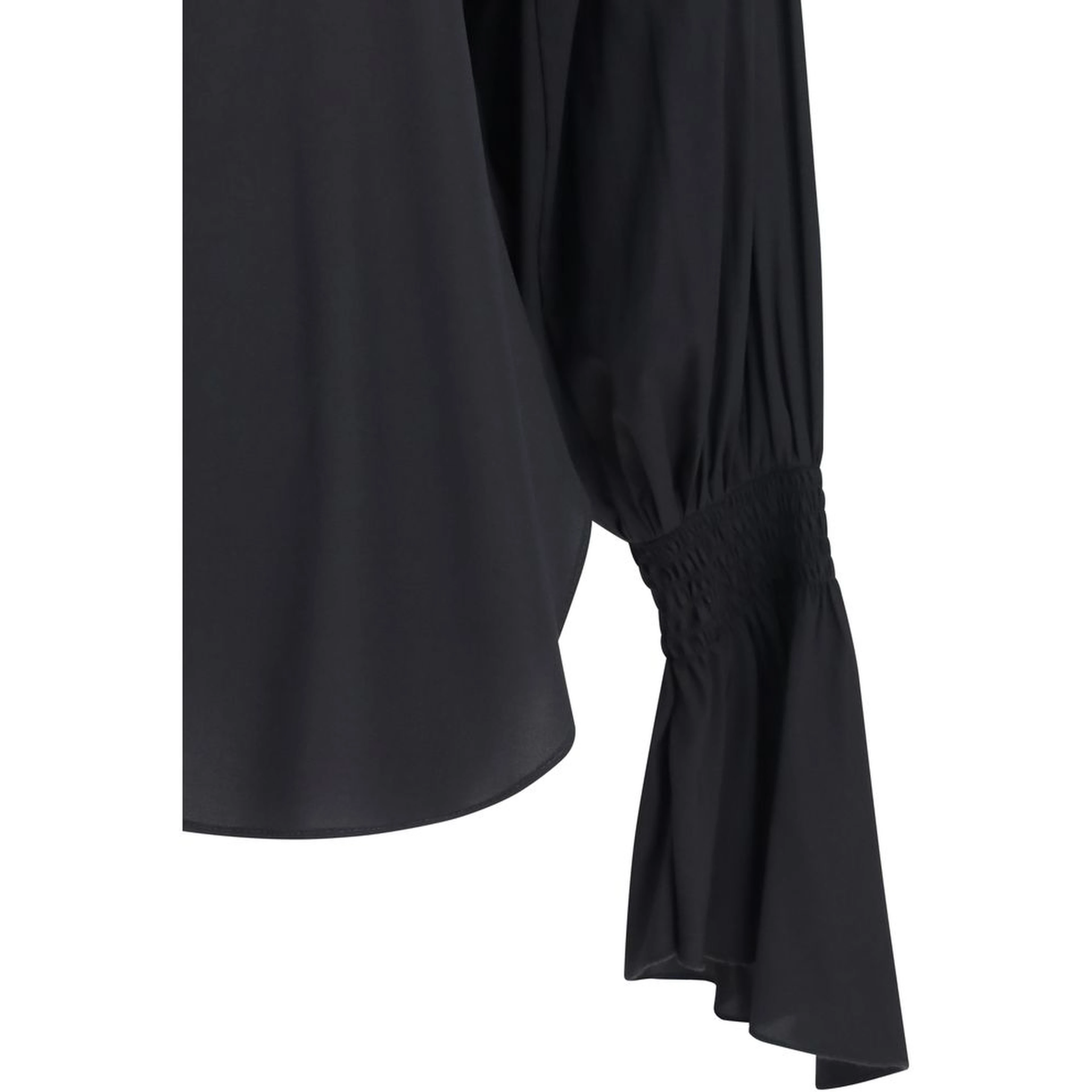 Black Silk Blouse