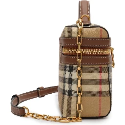 Mini Check Vanity Bag.