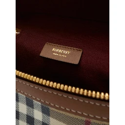 Mini Check Vanity Bag.