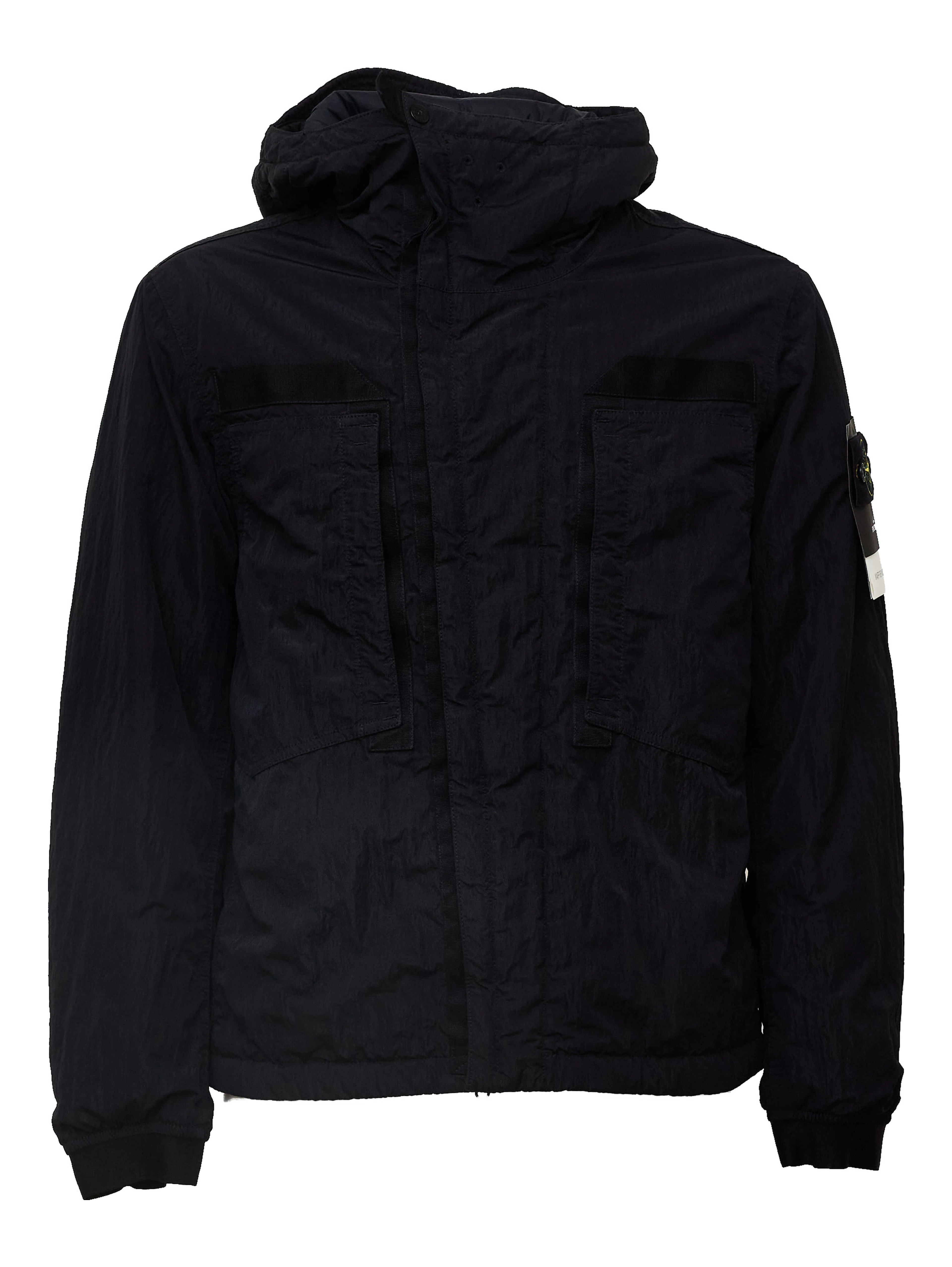 Parka Corto Warp Rib Nylon-Tc