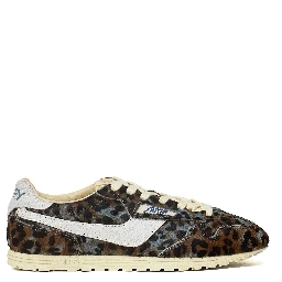 Sneakers Windspin Low In Pony, Crac Leo, Gray, Bianco