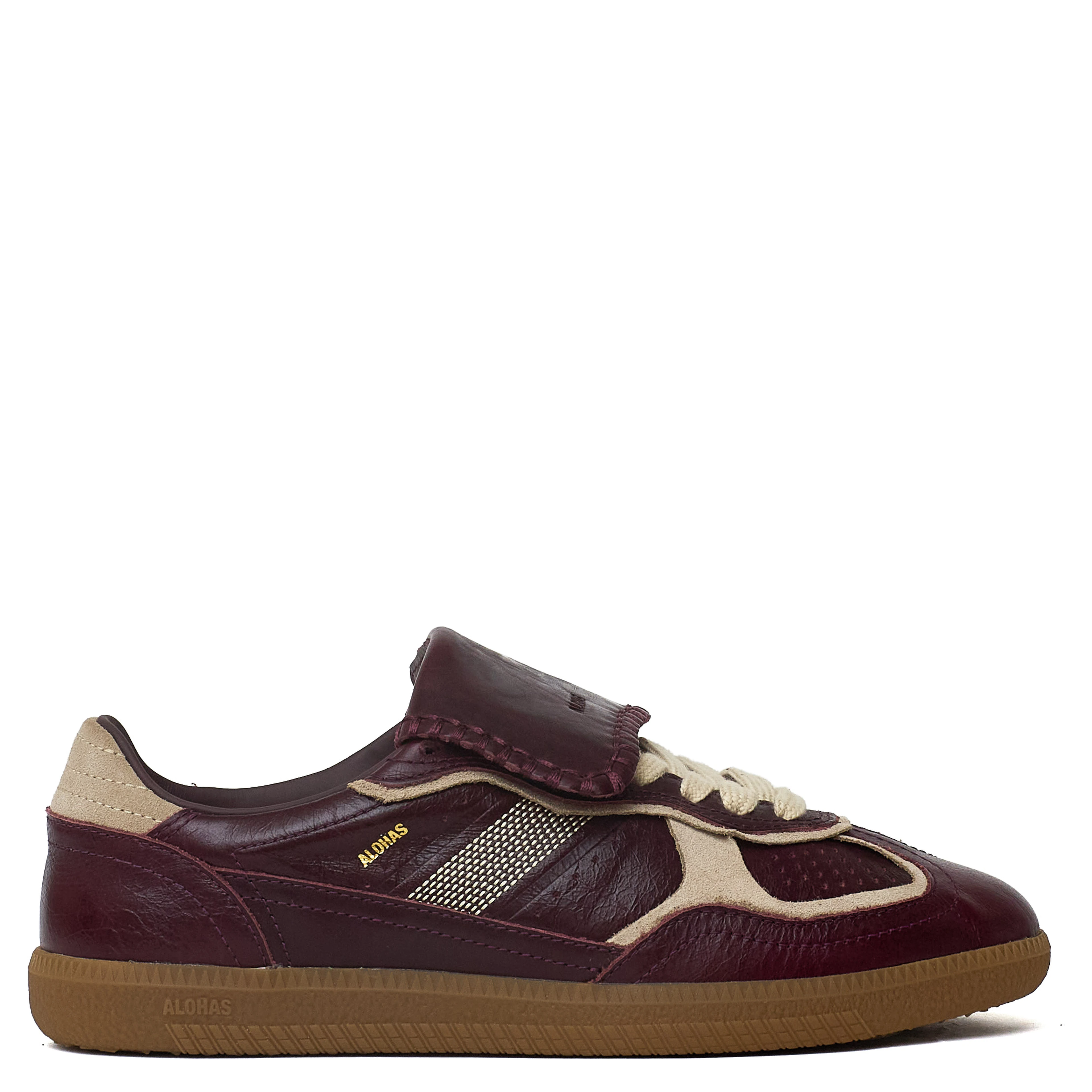 Tb.490 Club Deep Burgundy Patent Leather Sneakers