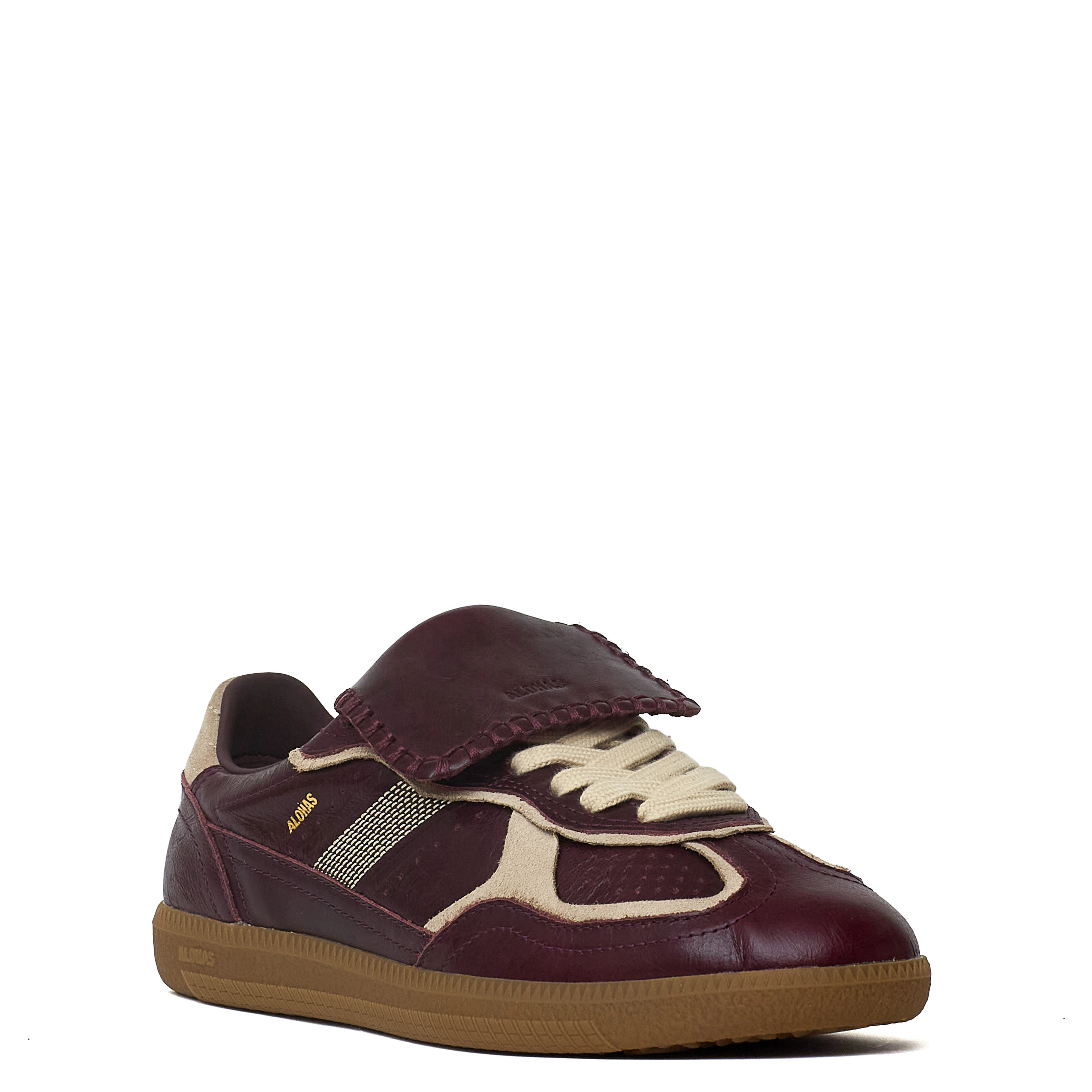 Tb.490 Club Deep Burgundy Patent Leather Sneakers