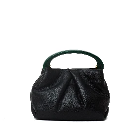 Crisp709 Bag Chrome Lamb Leather With Natural Glove Hand
