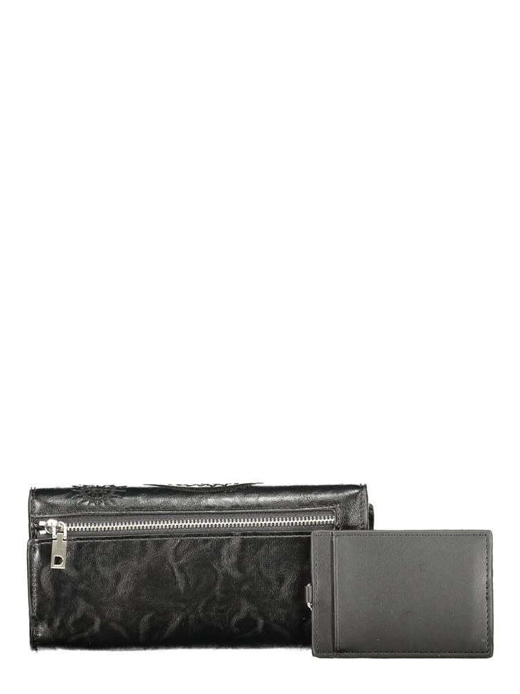Black Polyurethane Women's Wallet alternative
