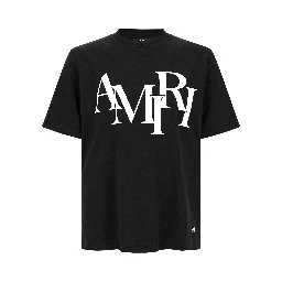 Black Cotton T-Shirt
