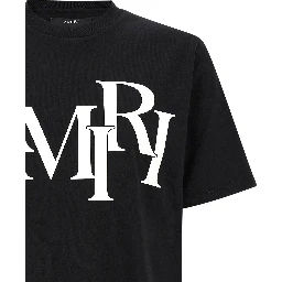 Black Cotton T-Shirt