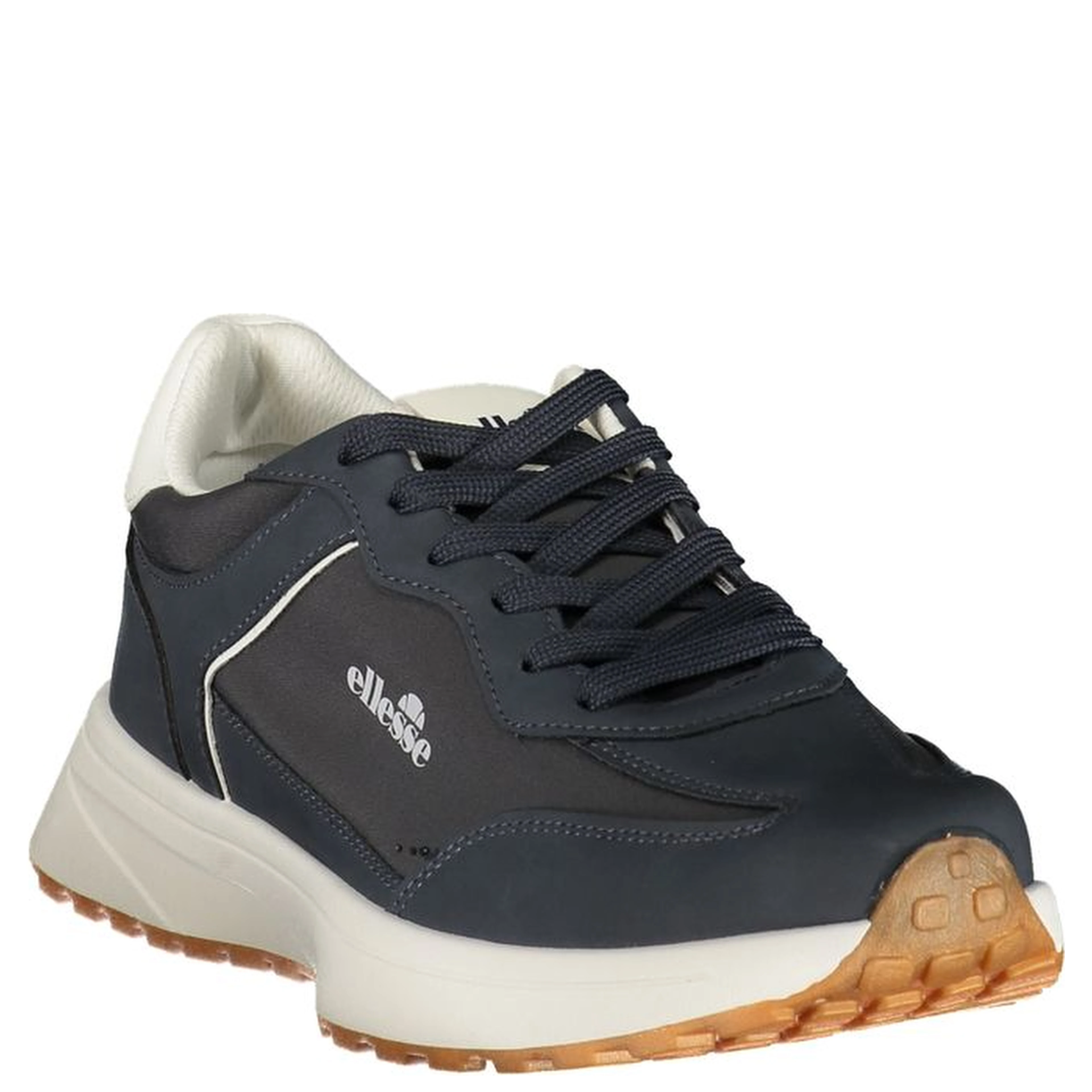 Blue Polyester Men's Sneaker