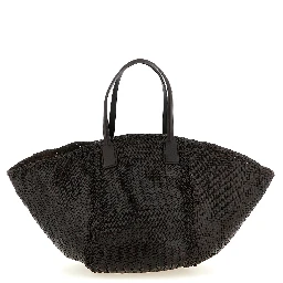 Brown Calfskin Tote Bag