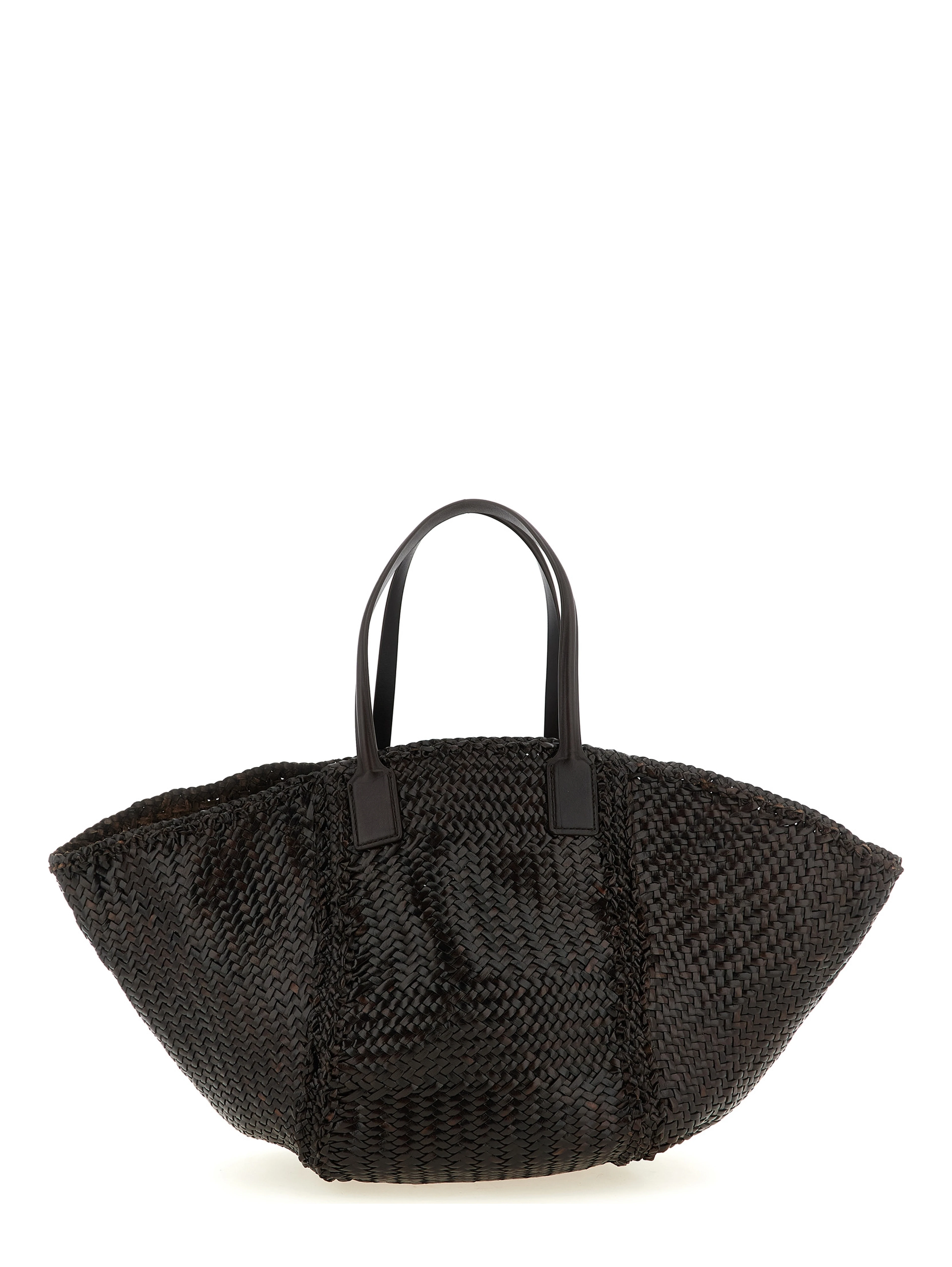 Brown Calfskin Tote Bag