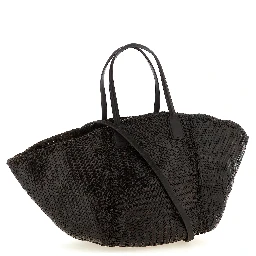 Brown Calfskin Tote Bag