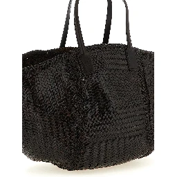 Brown Calfskin Tote Bag