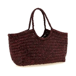 Bordeaux Cowhide Shoulder Bag