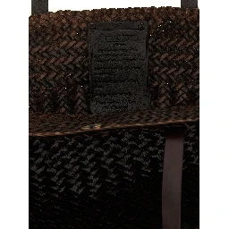 Brown Calfskin Tote Bag