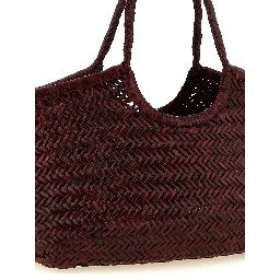 Bordeaux Cowhide Shoulder Bag