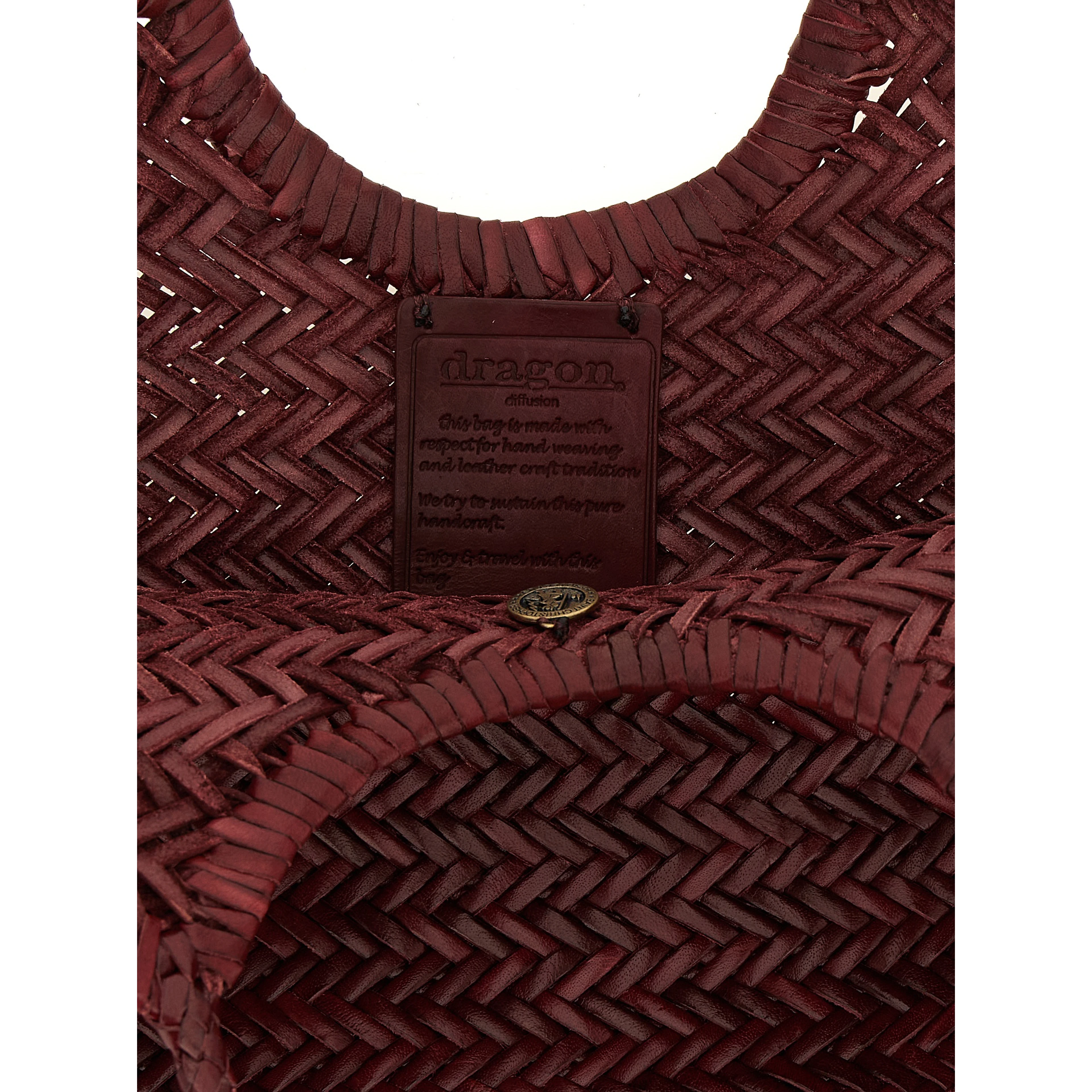 Bordeaux Cowhide Shoulder Bag