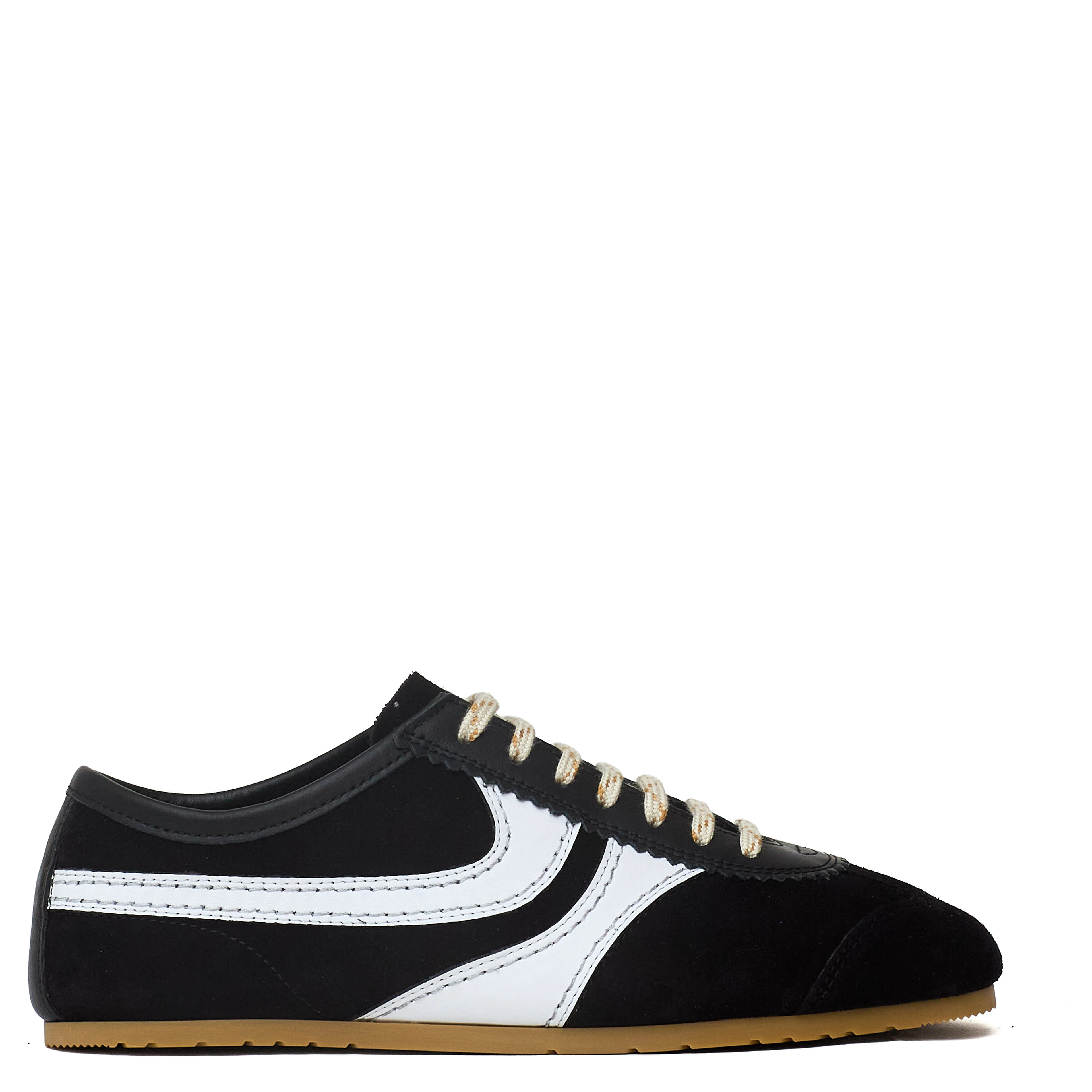 Sneakers Suede Calf Leather