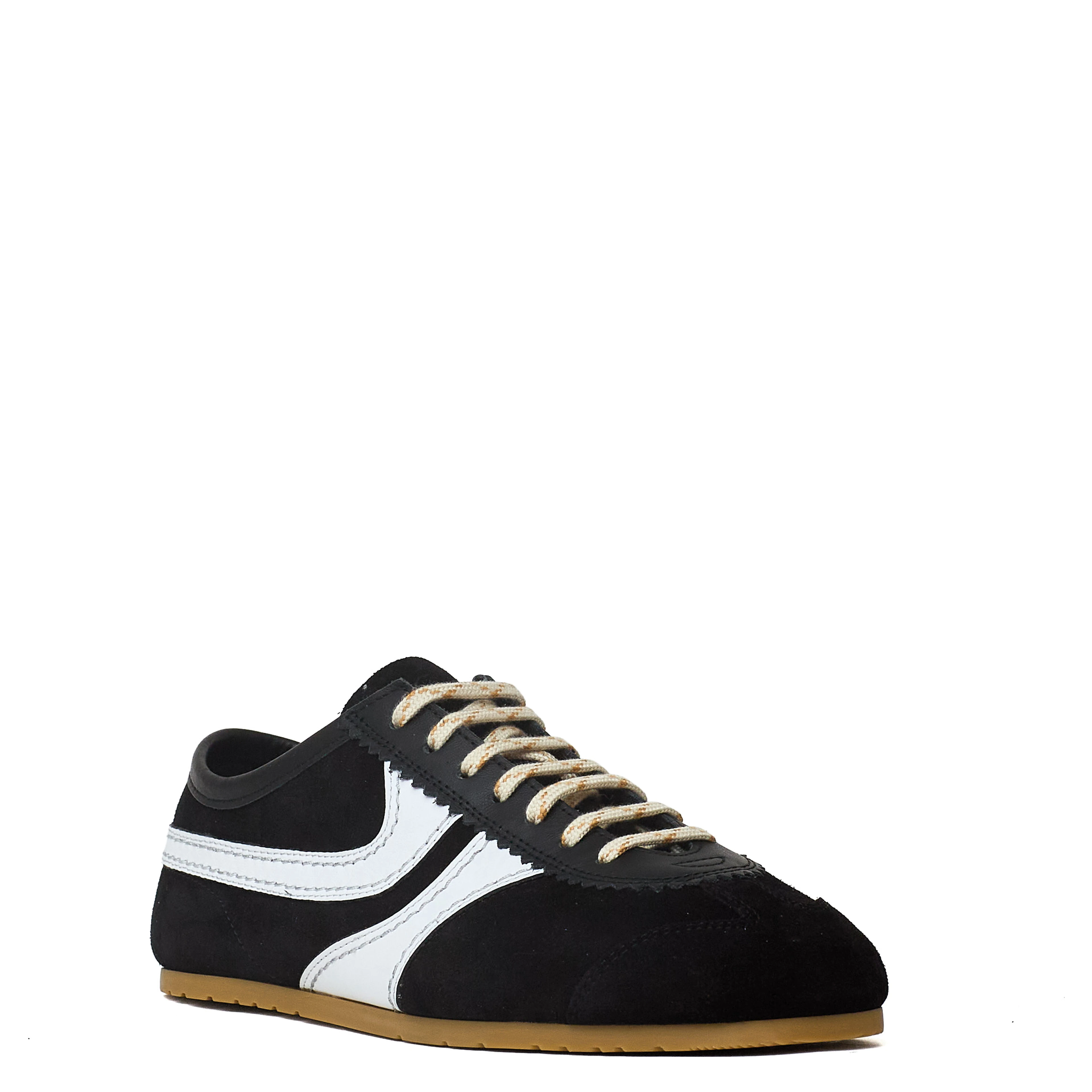Sneakers Suede Calf Leather