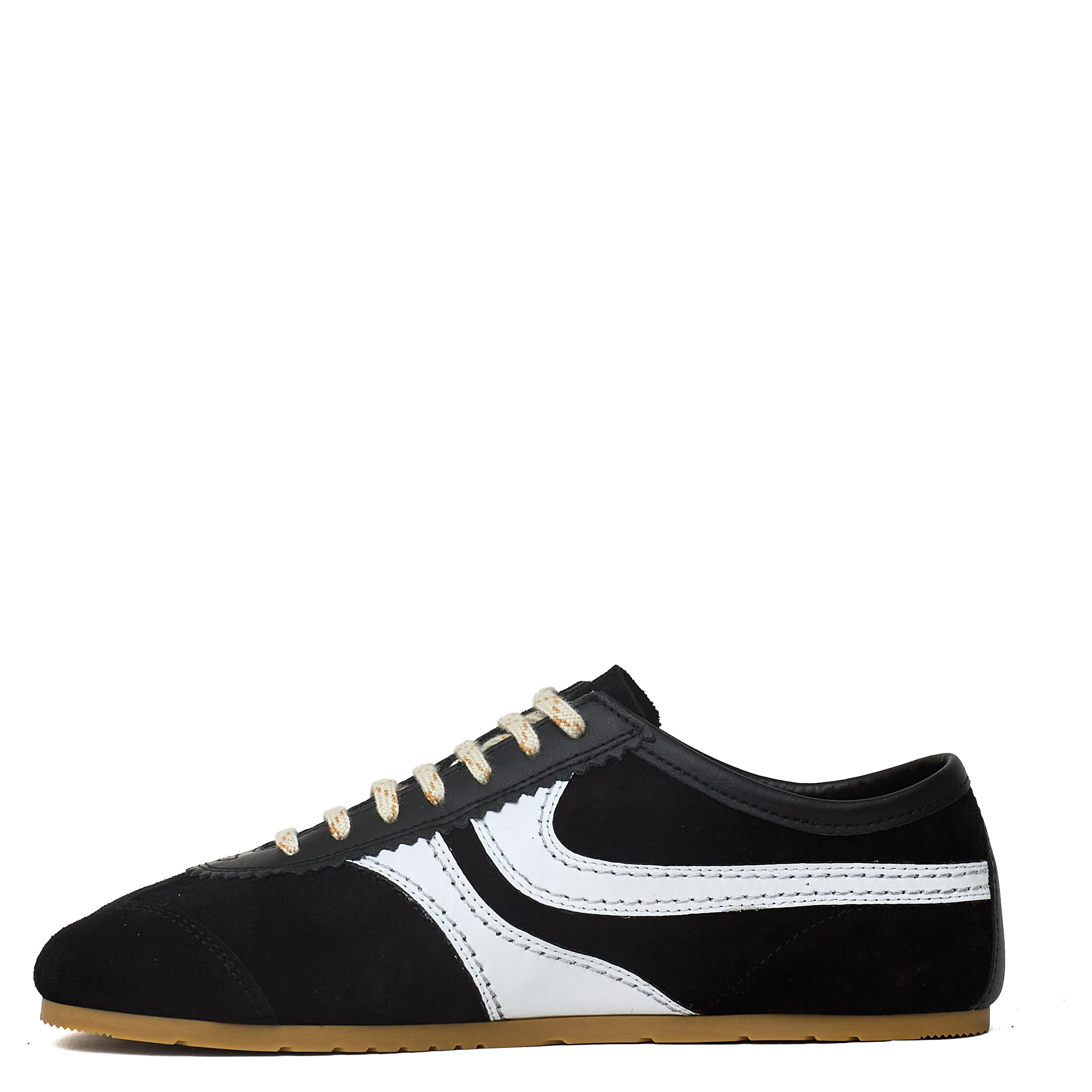 Sneakers Suede Calf Leather