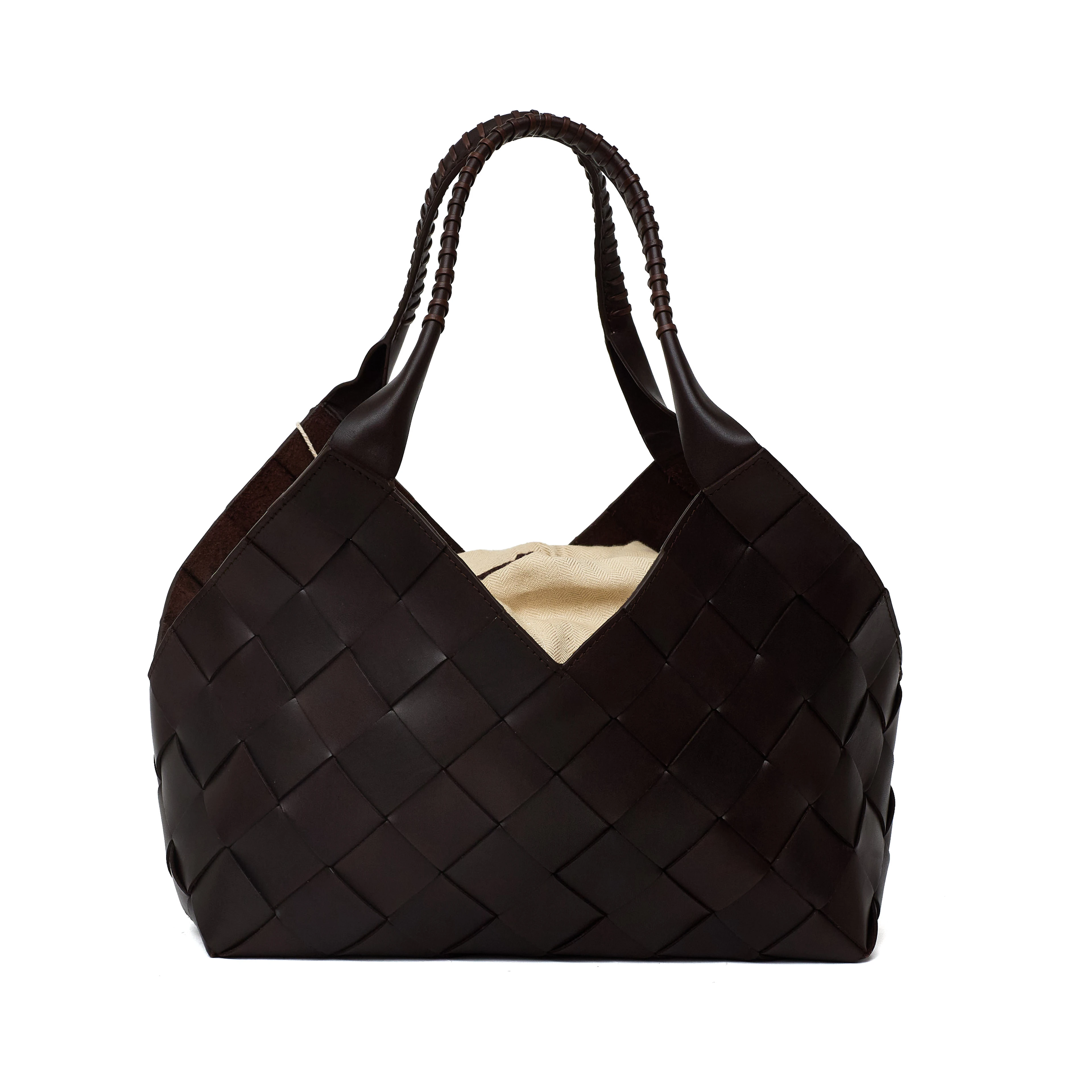 Castello 4 Cm Diagonal Straps Shoulder Tote