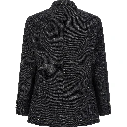 Blue Cotton Blazer