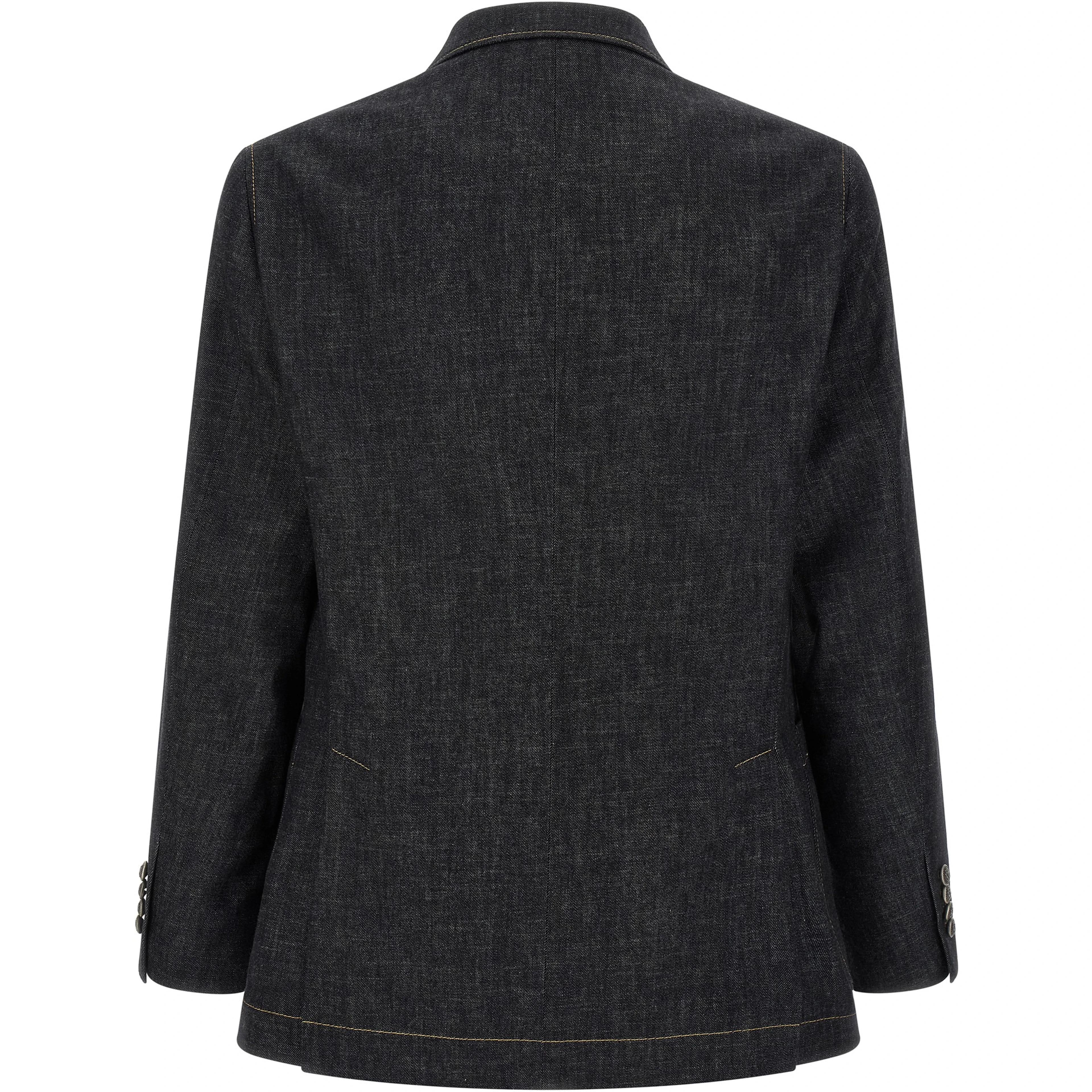 Blue Cotton Blazer