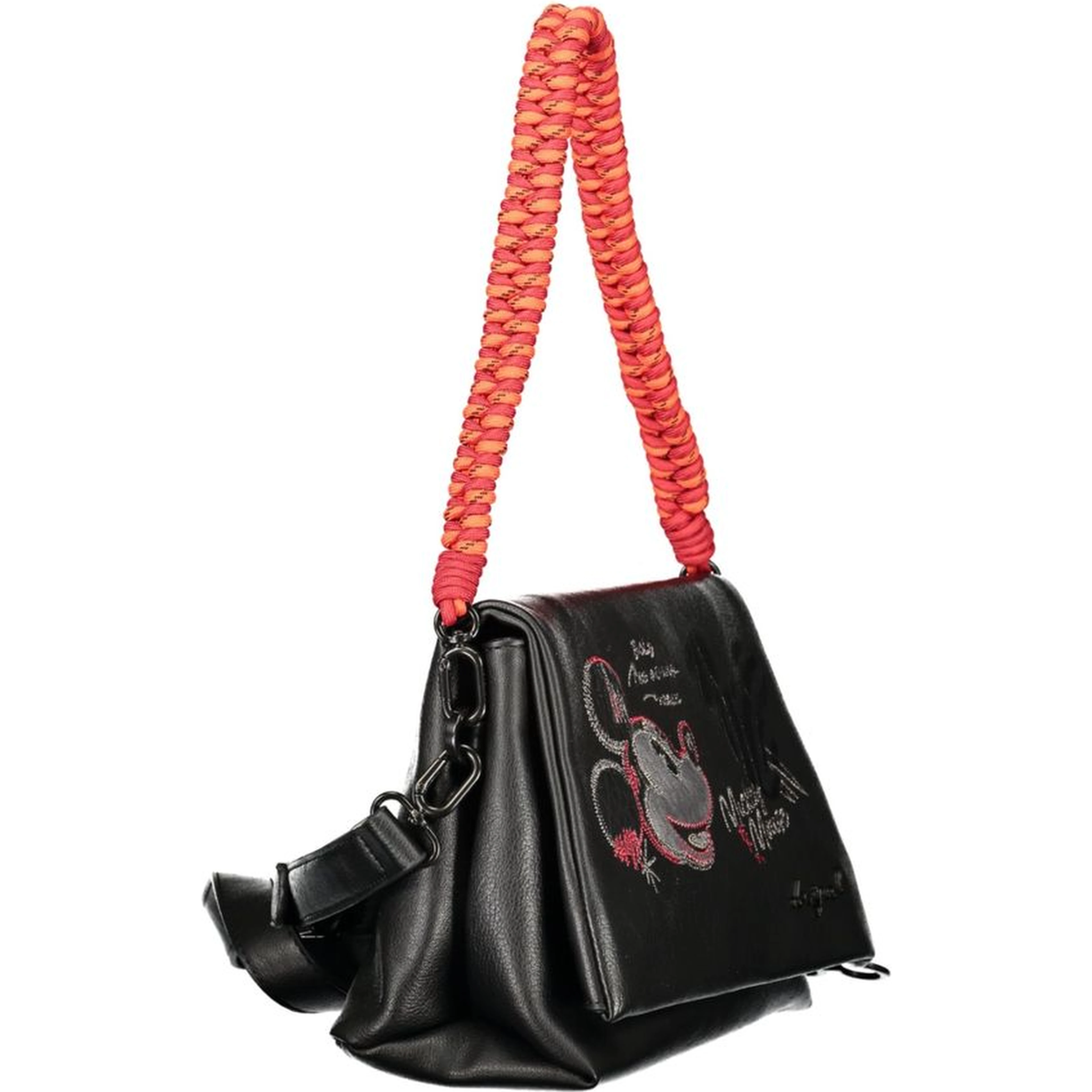 Black Poliuretano Womens Bag