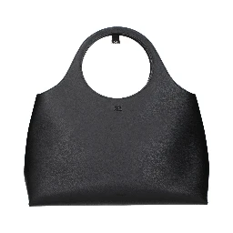 Black Leather Handbag