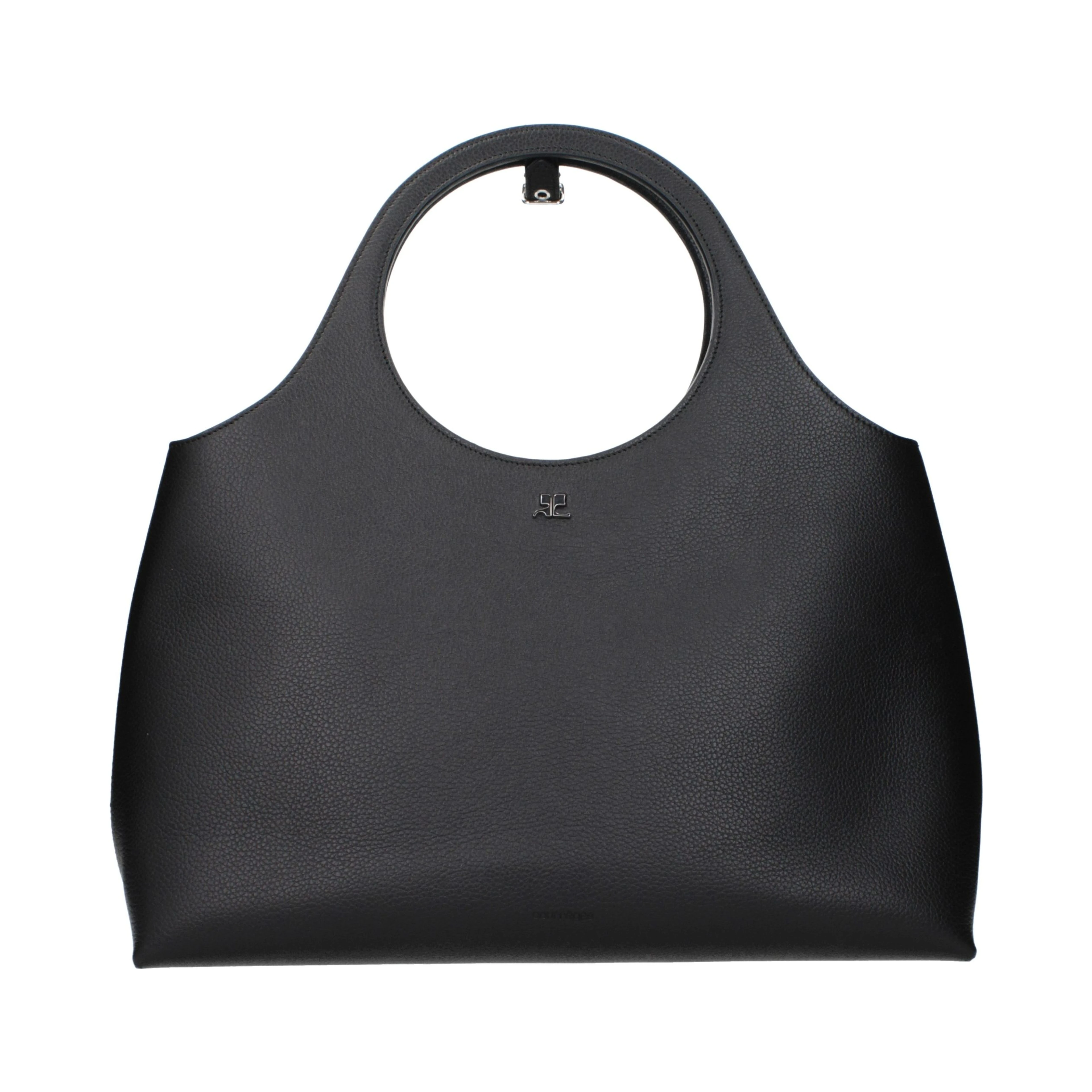 Black Leather Handbag