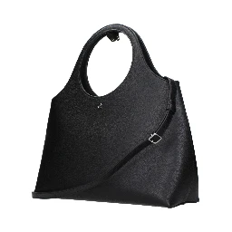 Black Leather Handbag