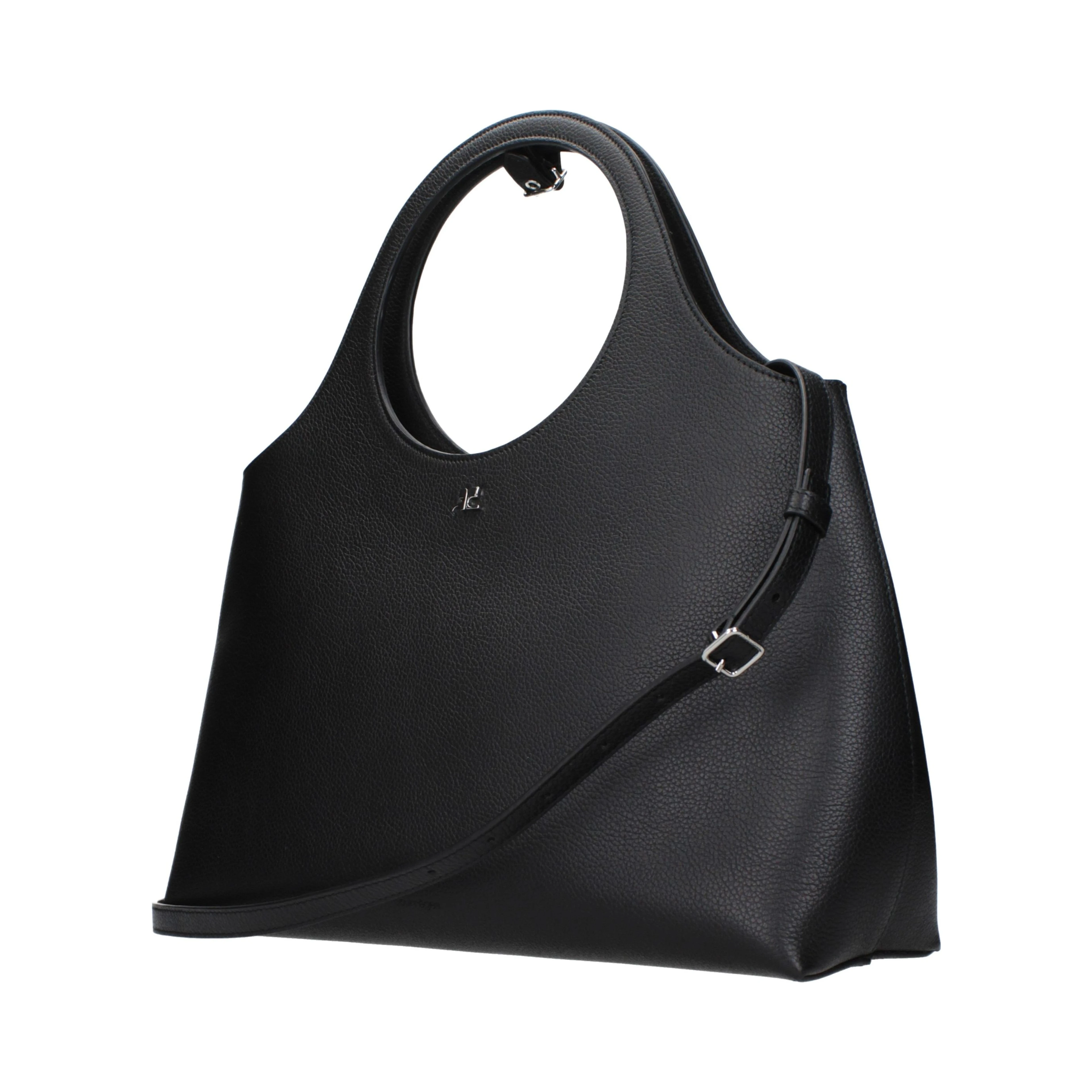 Black Leather Handbag