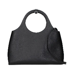 Black Leather Handbag