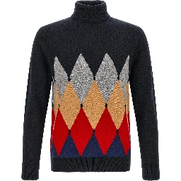 Blue Cashmere Cardigan