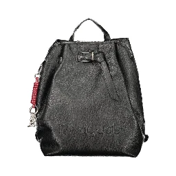 Black Polyethylene Backpack