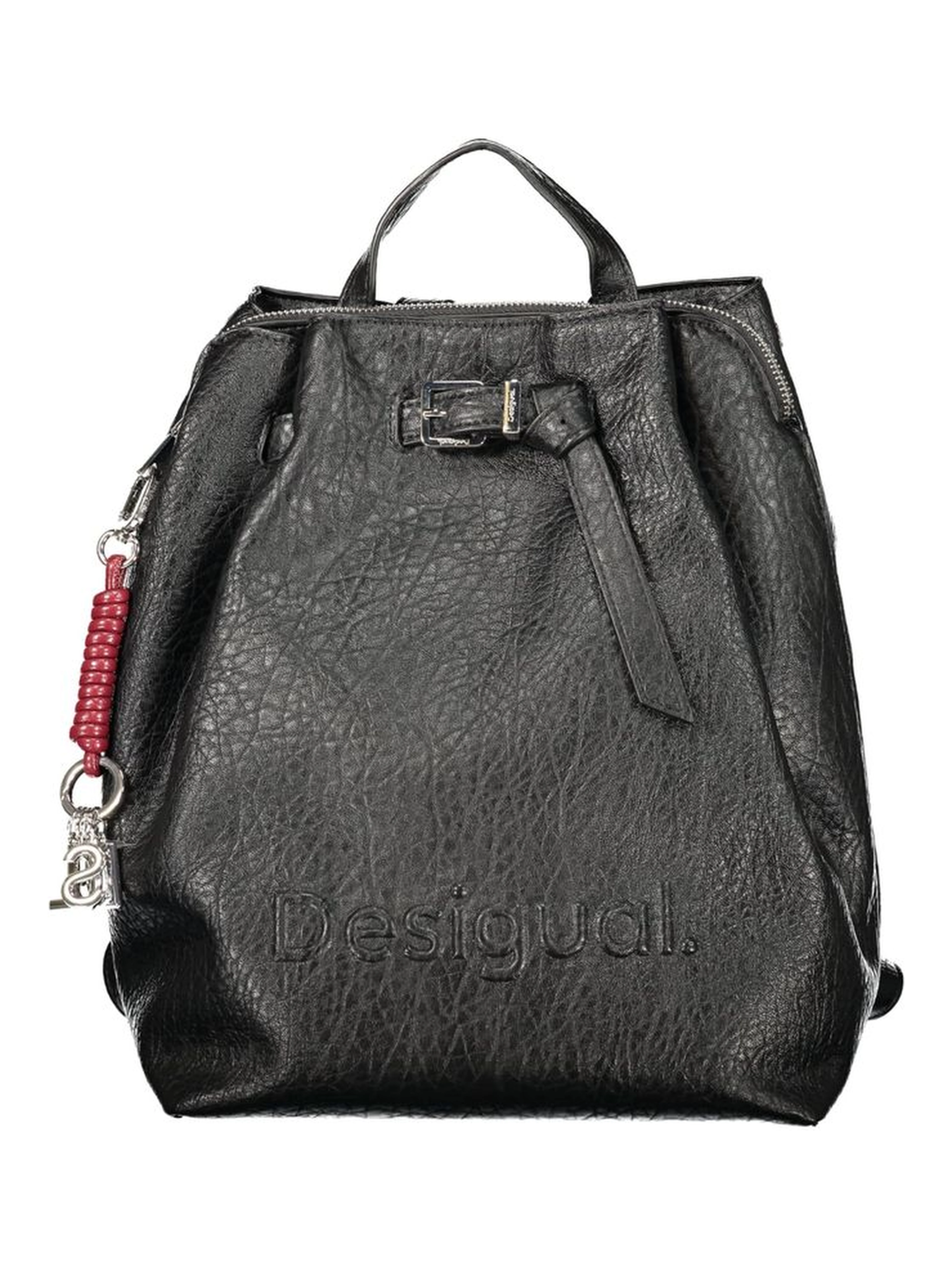 Black Polyethylene Backpack