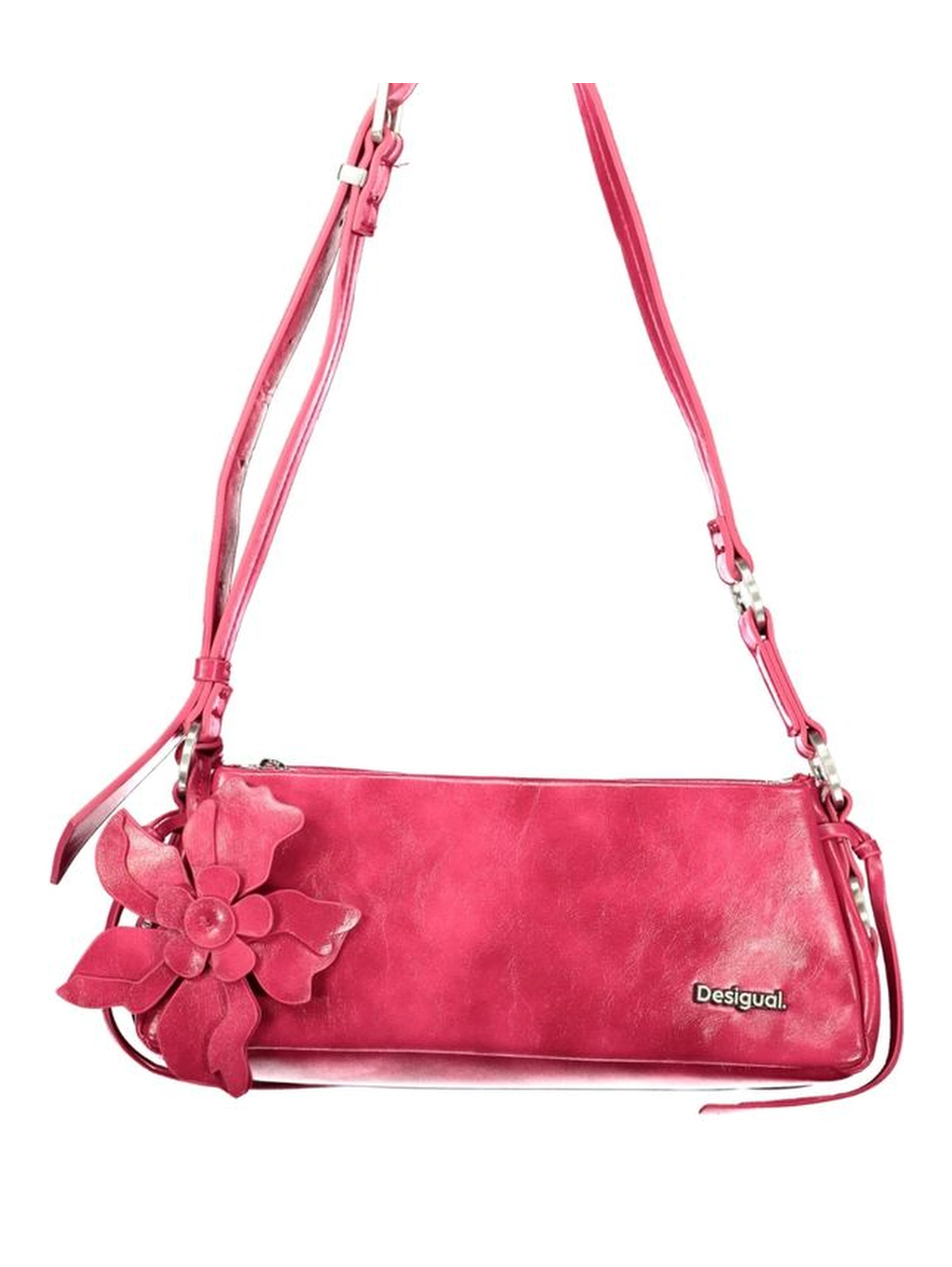 Rose Polyurethane Women's Bag