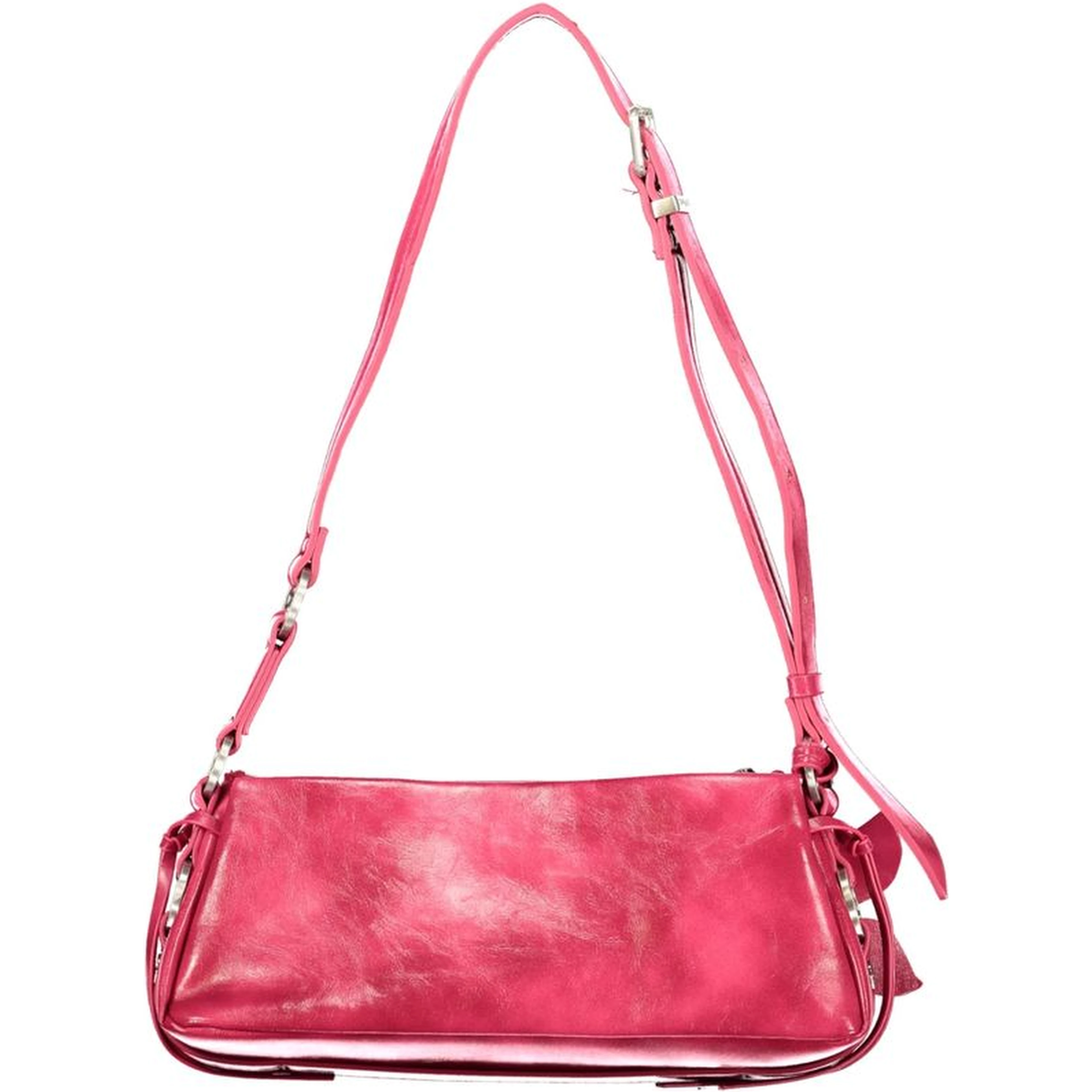 Rose Polyurethane Women's Bag