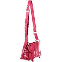 Rose Polyurethane Women's Bag