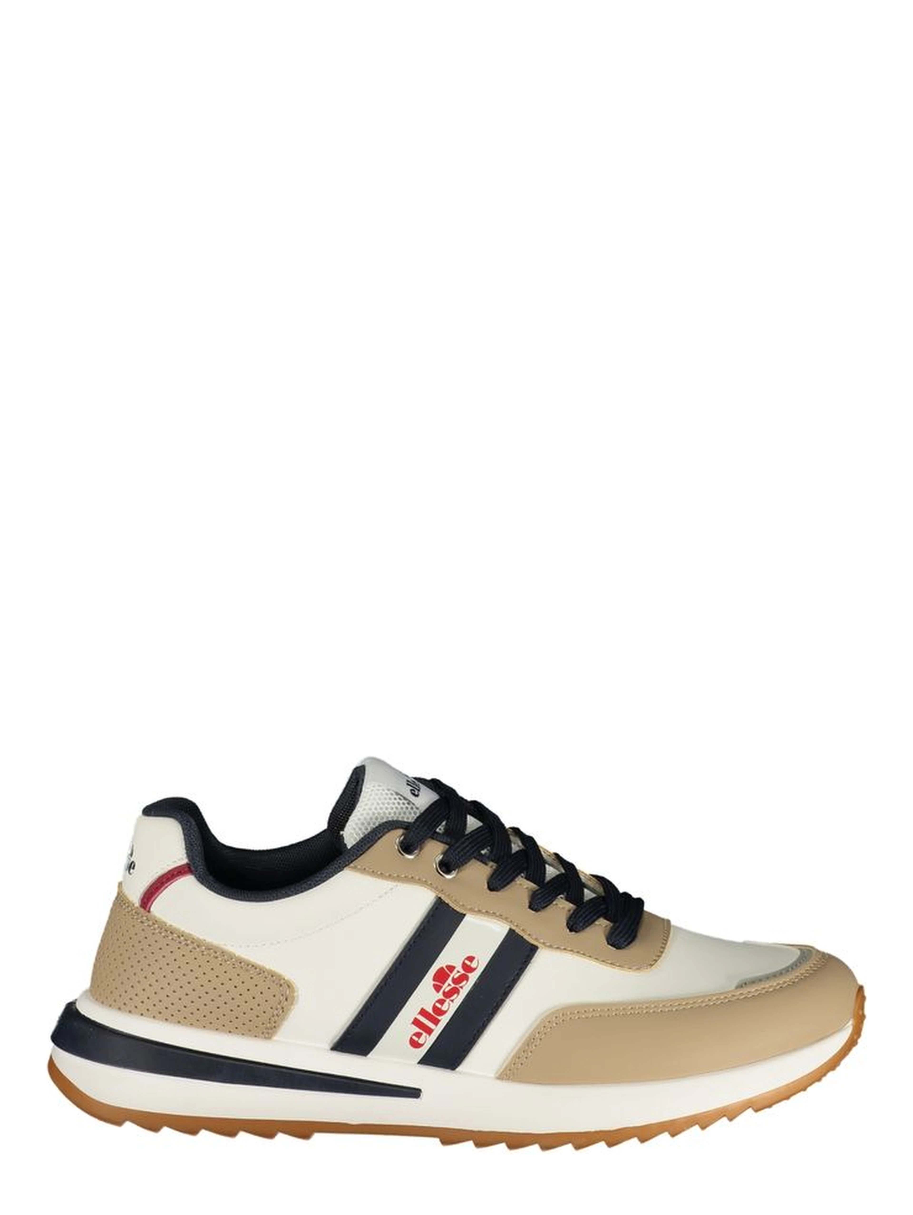 White Polyurethane Men's Sneaker