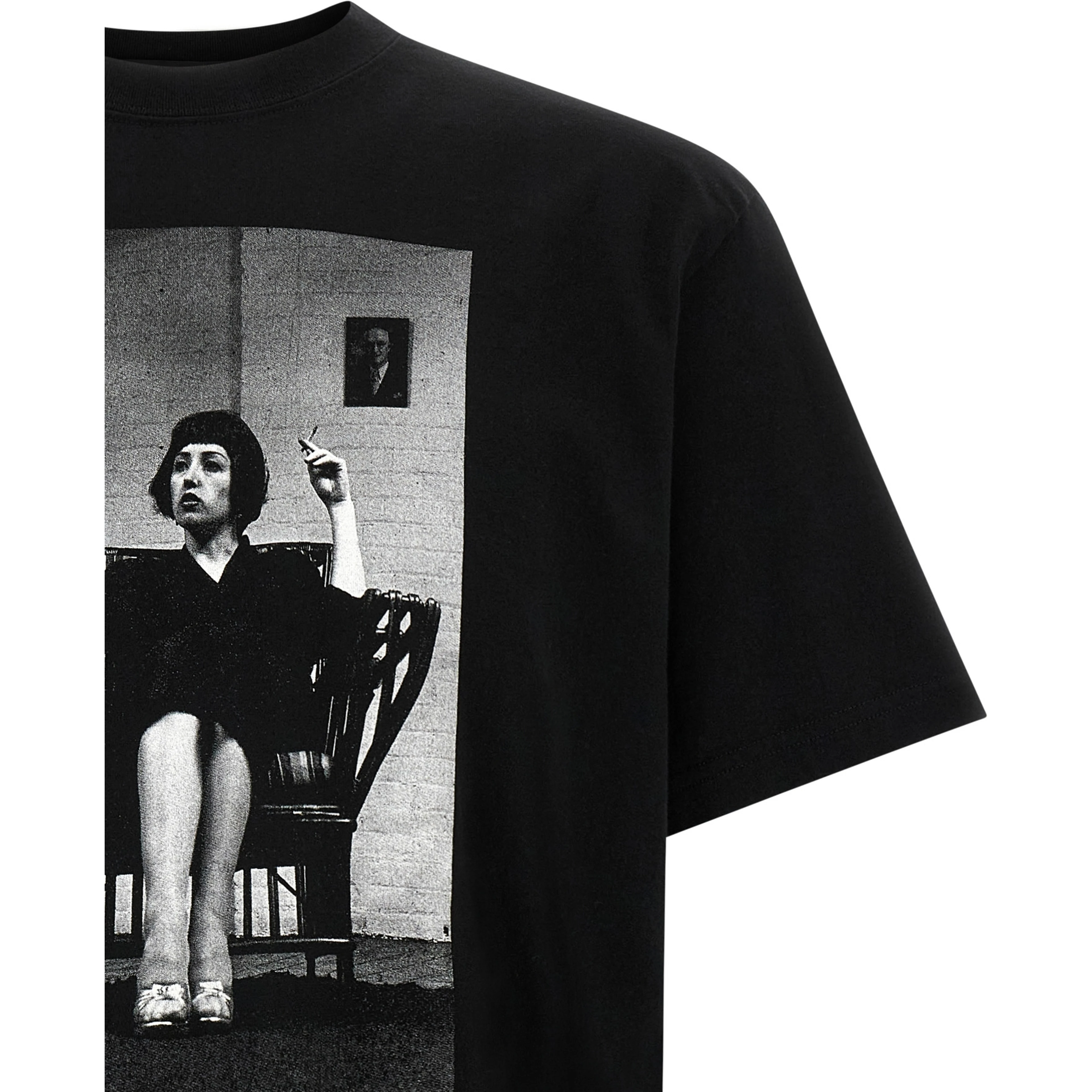 Black Cotton T-Shirt