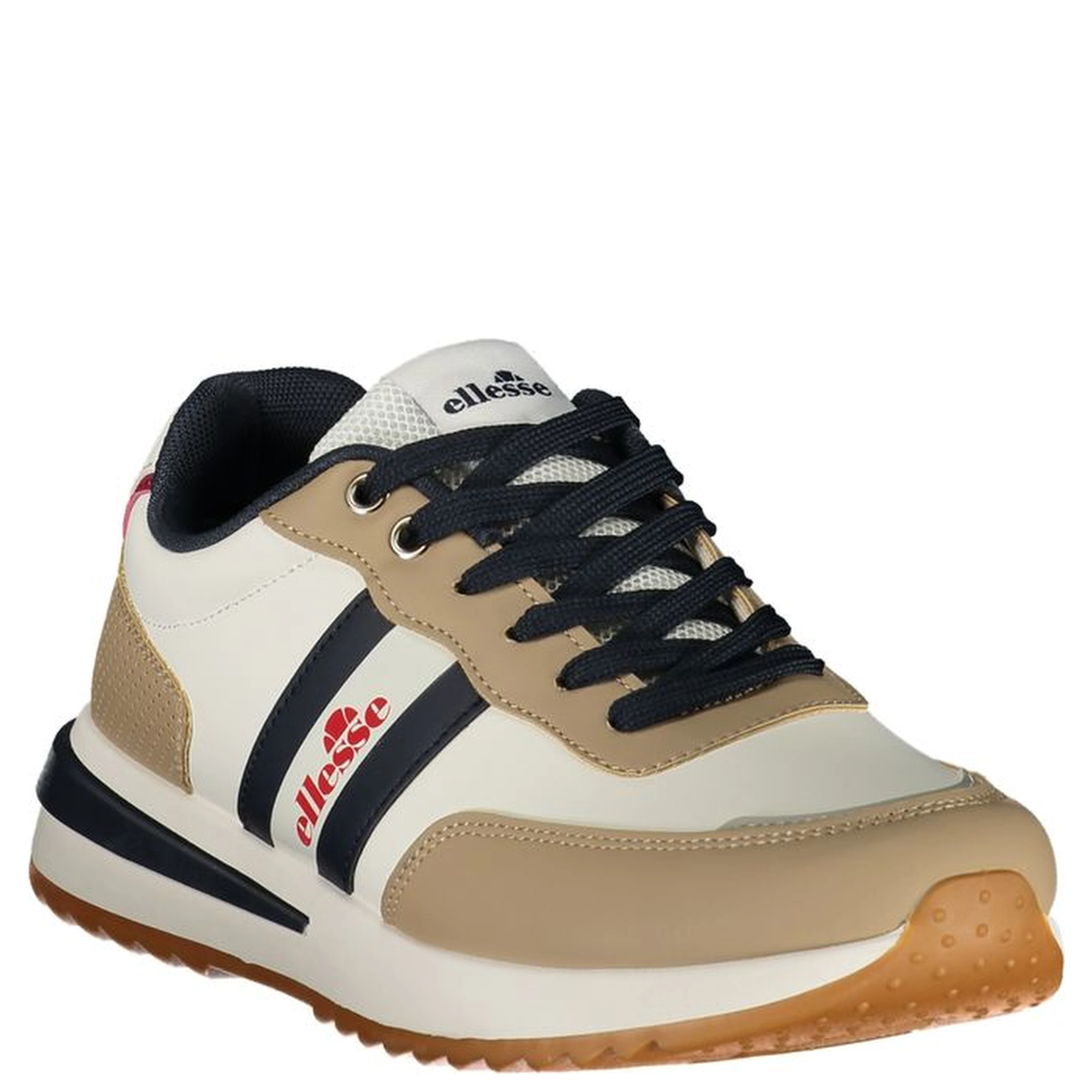 White Polyurethane Men's Sneaker