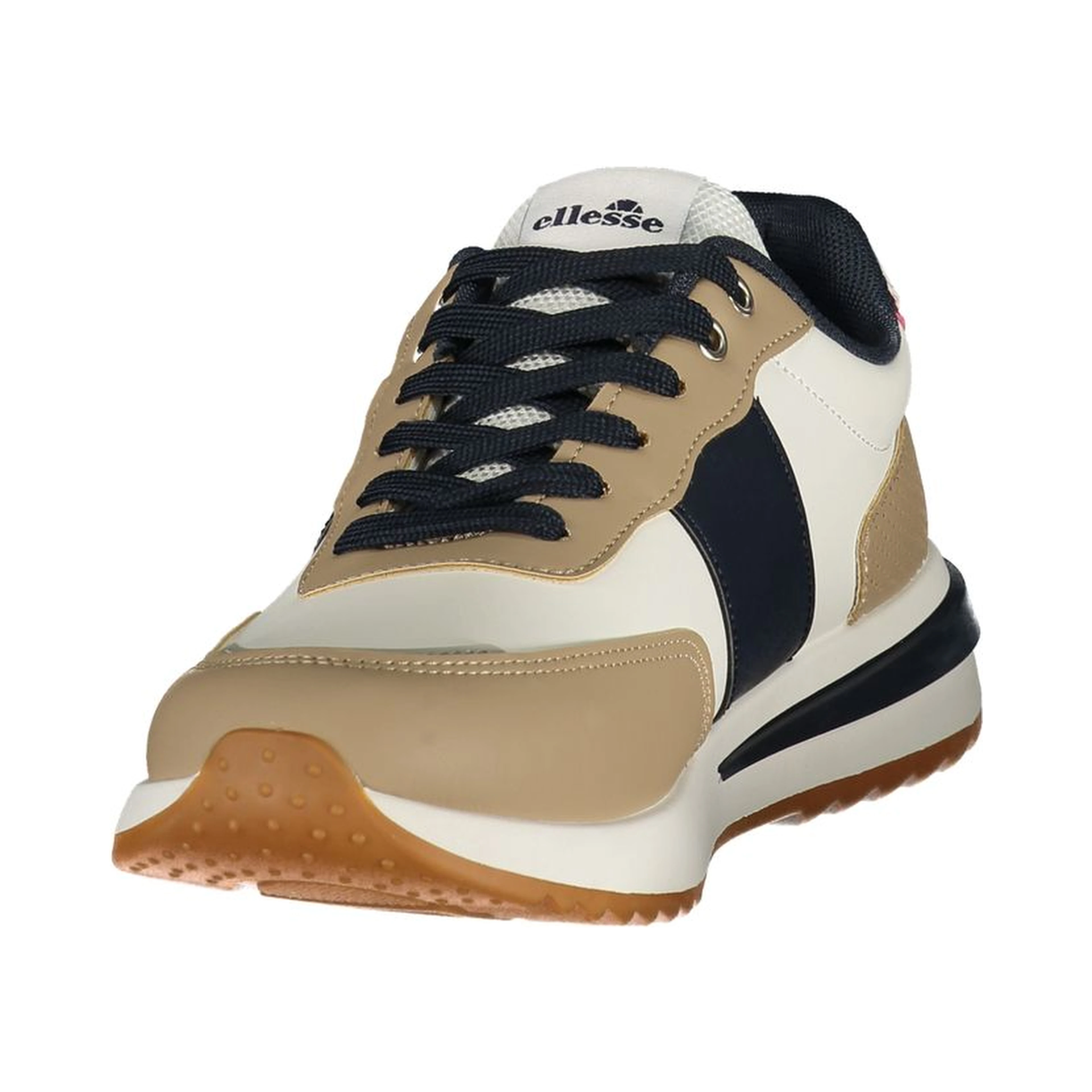 White Polyurethane Men's Sneaker