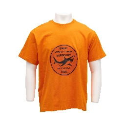 Orange Cotton T-Shirt