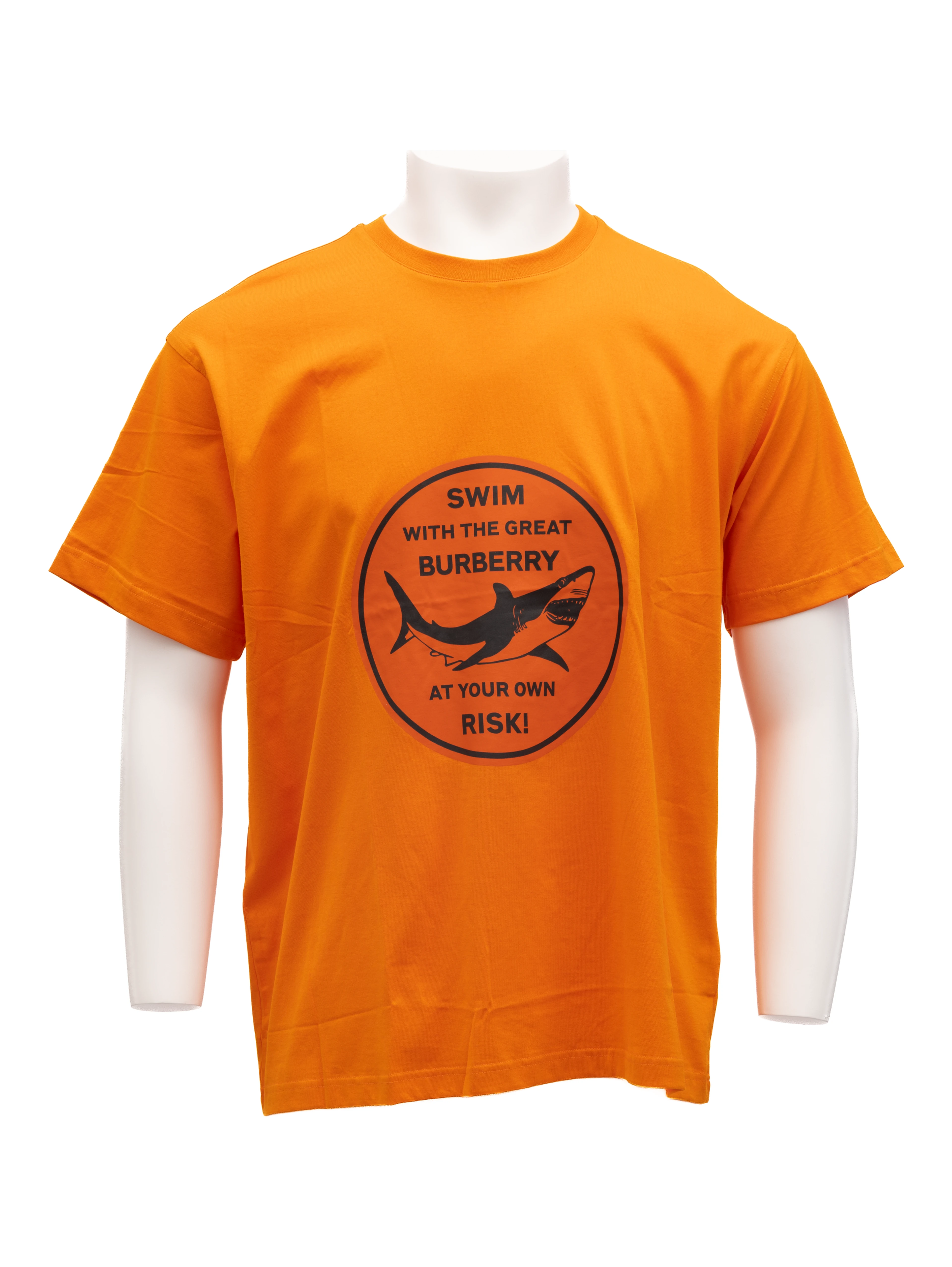 Orange Cotton T-Shirt