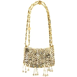Gold Stainless Steel Shoulder Bag